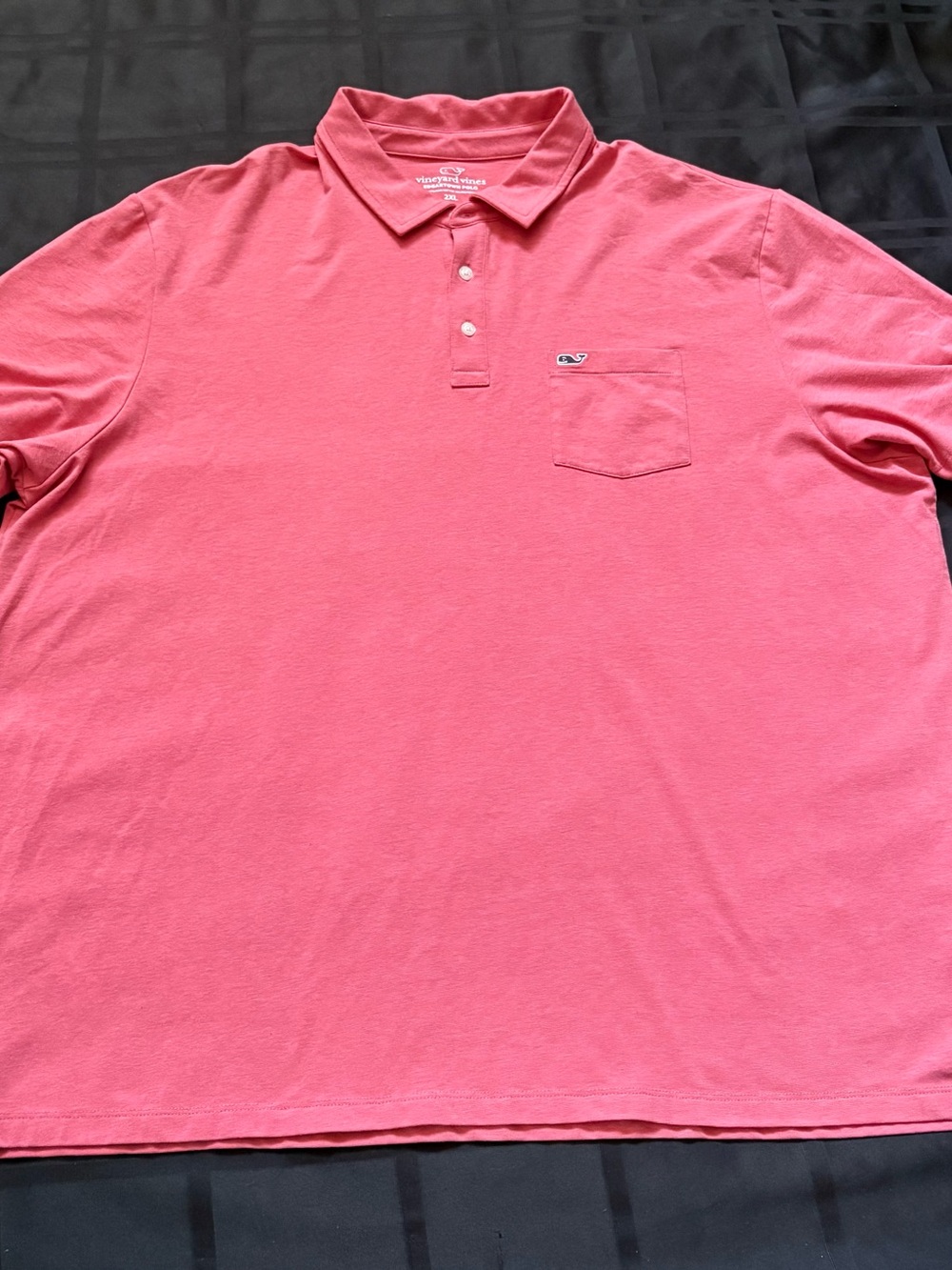 Vineyard Vines Edgartown Mens 2XL Pique Performance Polo Shirt Stretch